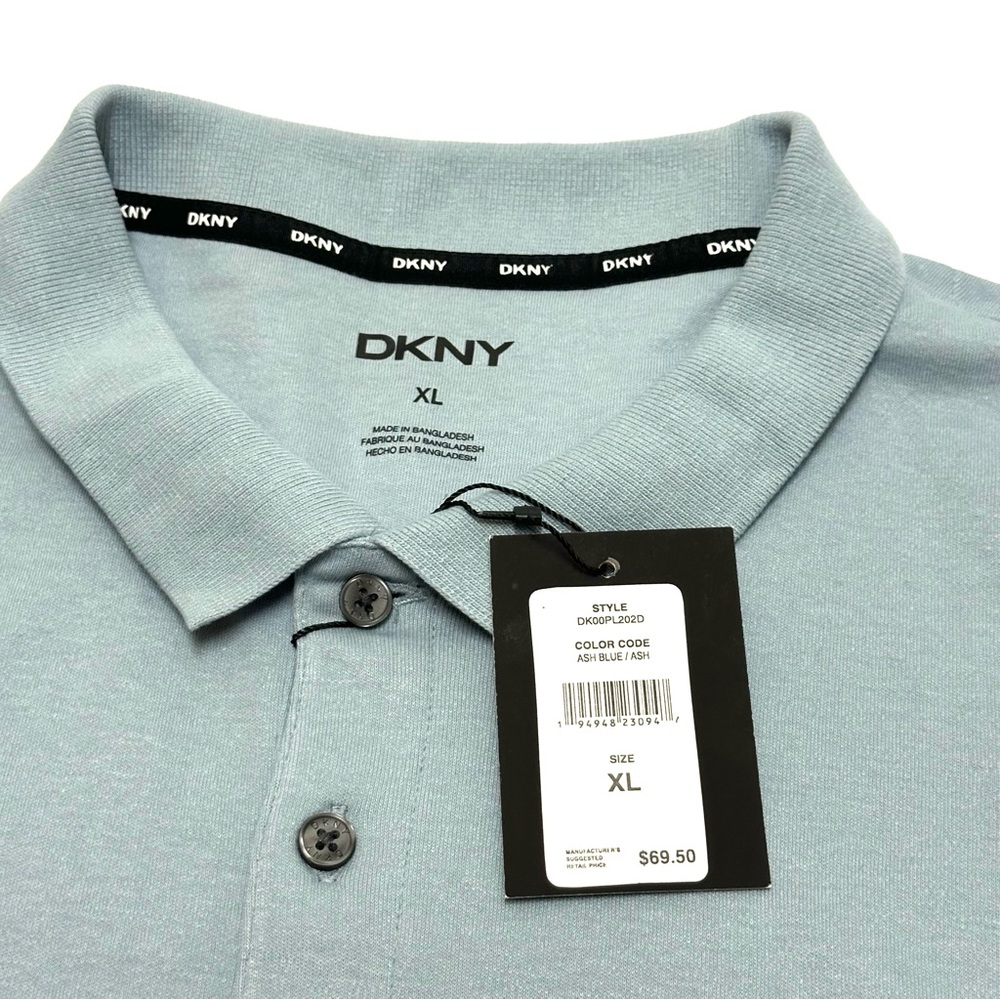 DKNY Men's Slate Polo Shirt